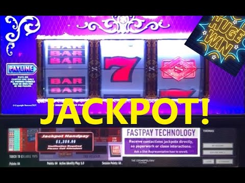 HIGH LIMIT CASINO SLOTS: DOUBLE TOP DOLLAR SLOT PLAY! JACKPOT! HAND PAY! FIRST TIME PLAYING!