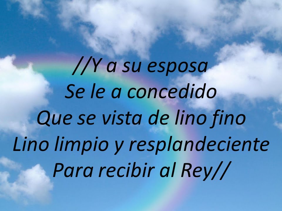 Las bodas del Cordero (Letra)