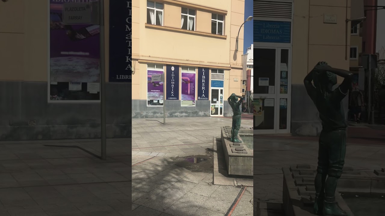 Plaza De Farray - Plaza en Las Palmas De Gran Canaria - España#VidioShorts