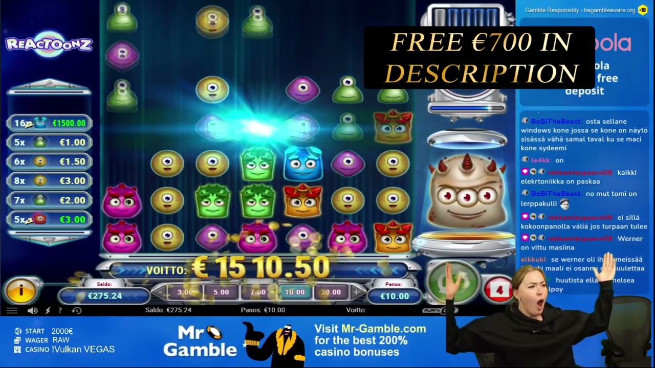 ...REACTOONZ ? TOP MEGA, BIG WINS OF THE WEEK ? BEST ONLINE CASINO SLOT