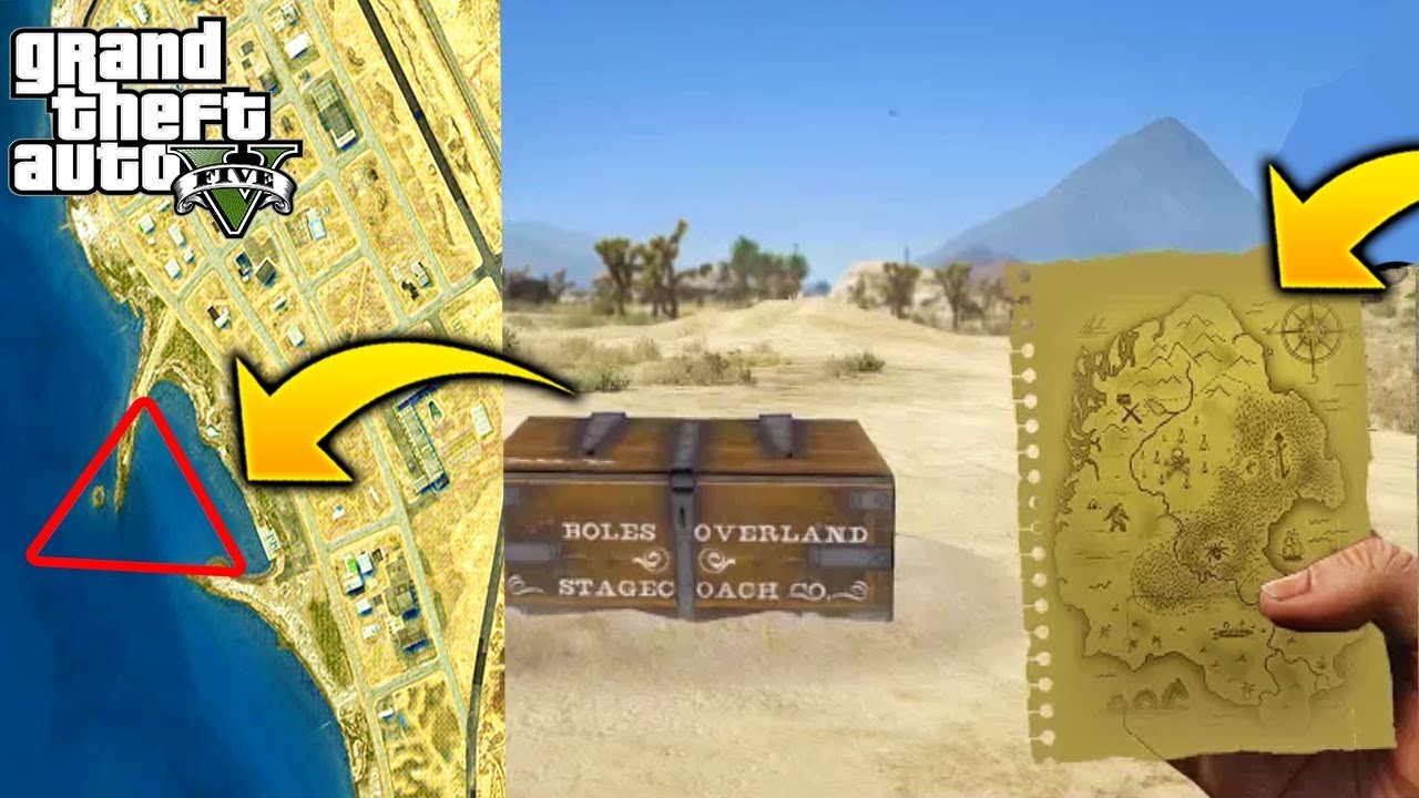 Rockstar Añadio y Esconde el Cofre del Tesoro Misterio GTA 5
