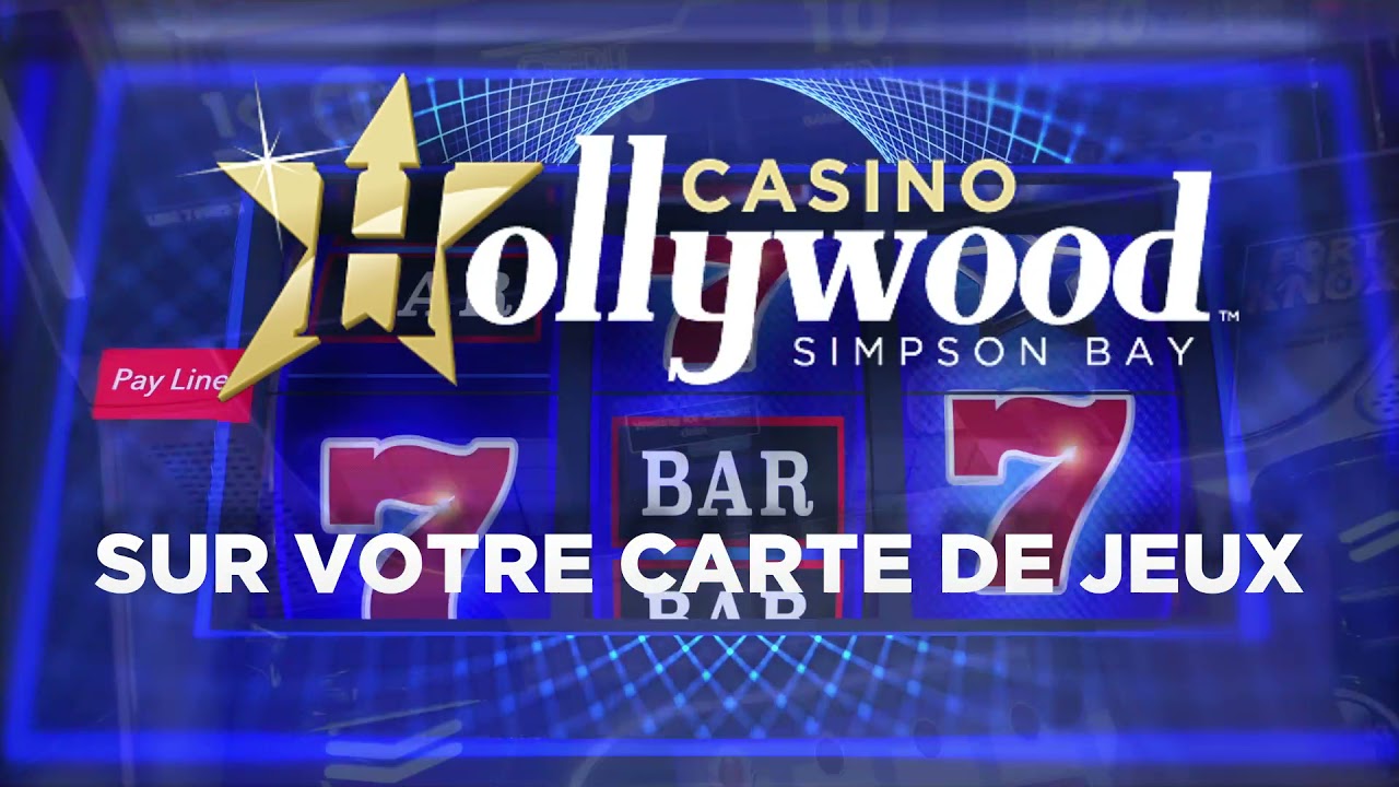 HOLLYWOOD CASINO, ST. MAARTEN. SXM BEST CASINO, SLOTS PROMOTION TOP UP.
