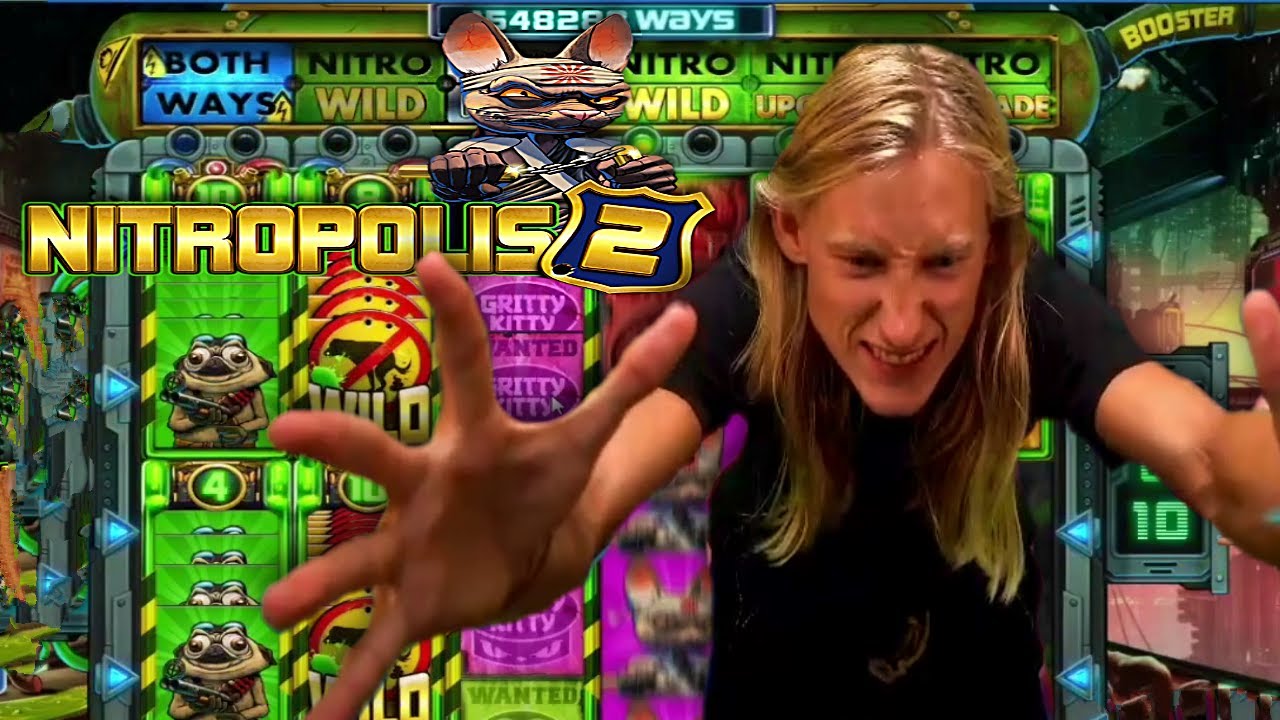 ? NITROPOLIS 2 INSANE BIG WIN - CASINODADDY'S HUGE BIG WIN ON NITROPOLIS 2 SLOT ?