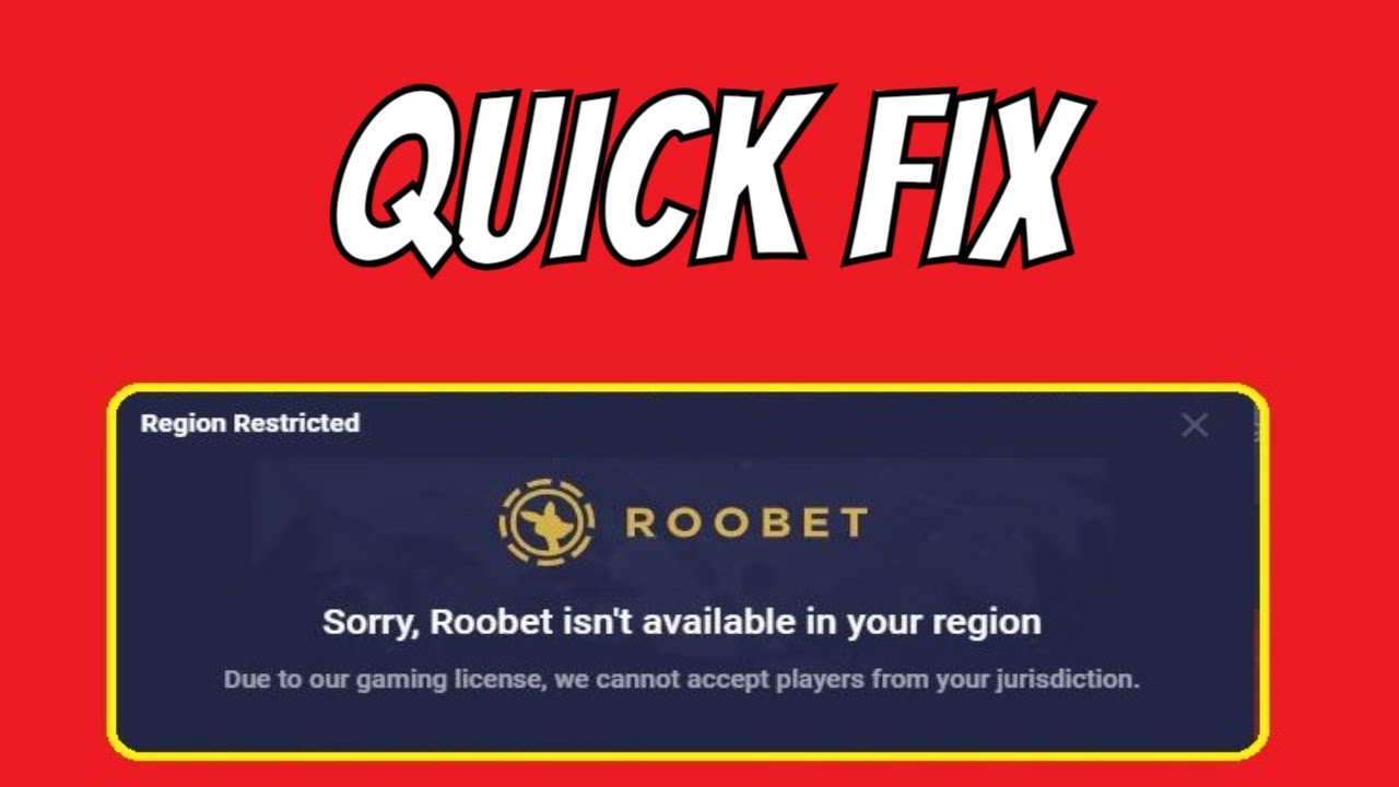 Play on Roobet when "Blocked Region" *NO DOWNLOAD* How to access roobet through blocked region uk us