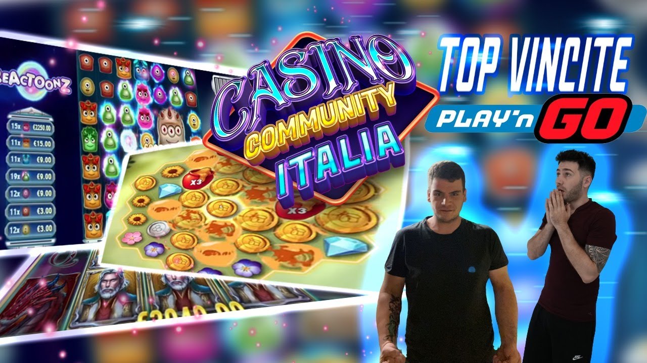 ?Top Vincite!???Casino Online TOP VINCITE PLAY'N GO! Community BIG WINS ITALIA?/*Grazie per i LIKE