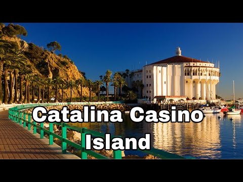 Catalina Casino Island Aerial View Shots!