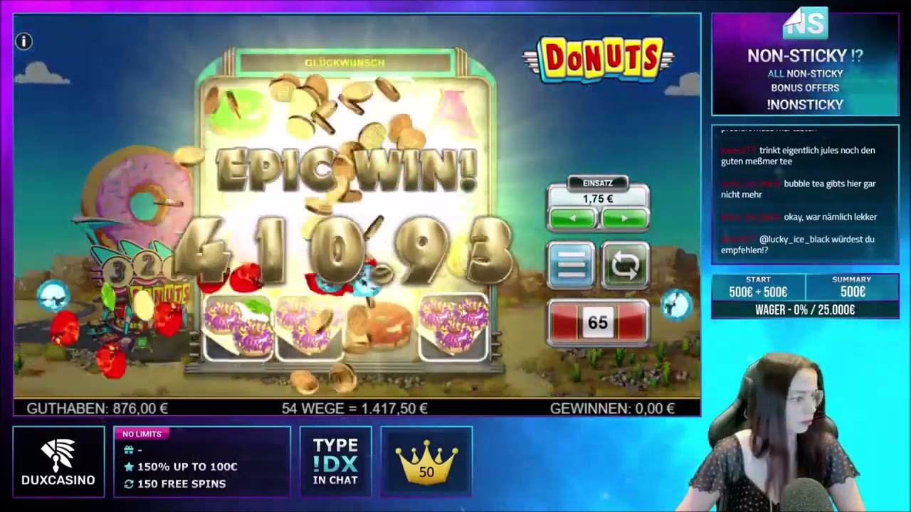 TOP BIG BASEGAME HIT ON DONUTS!! ONLINE CASINO SLOT WIN 2021
