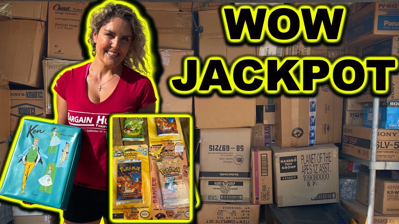 Truck Load Action Figures Toys + HUGE Pokemon 1st Vintage Barbie SCORE Storage Wars Auction