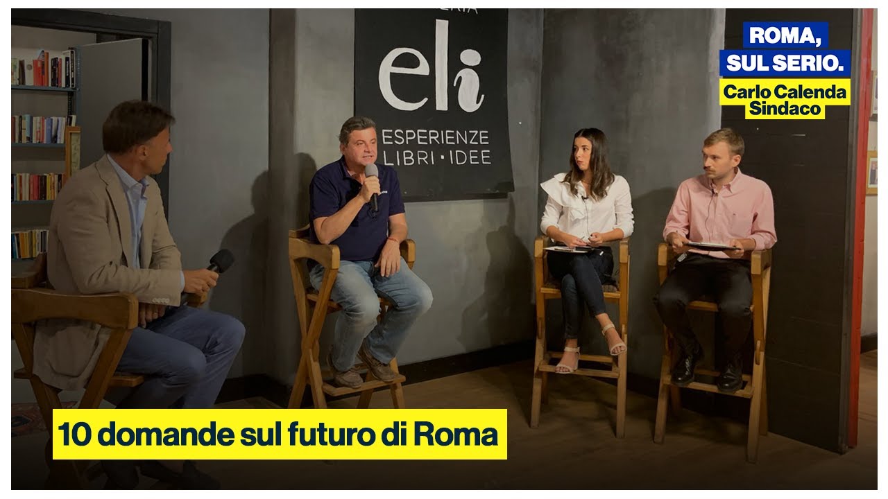 10 domande sul futuro di Roma, incontro presso la Libreria ELI