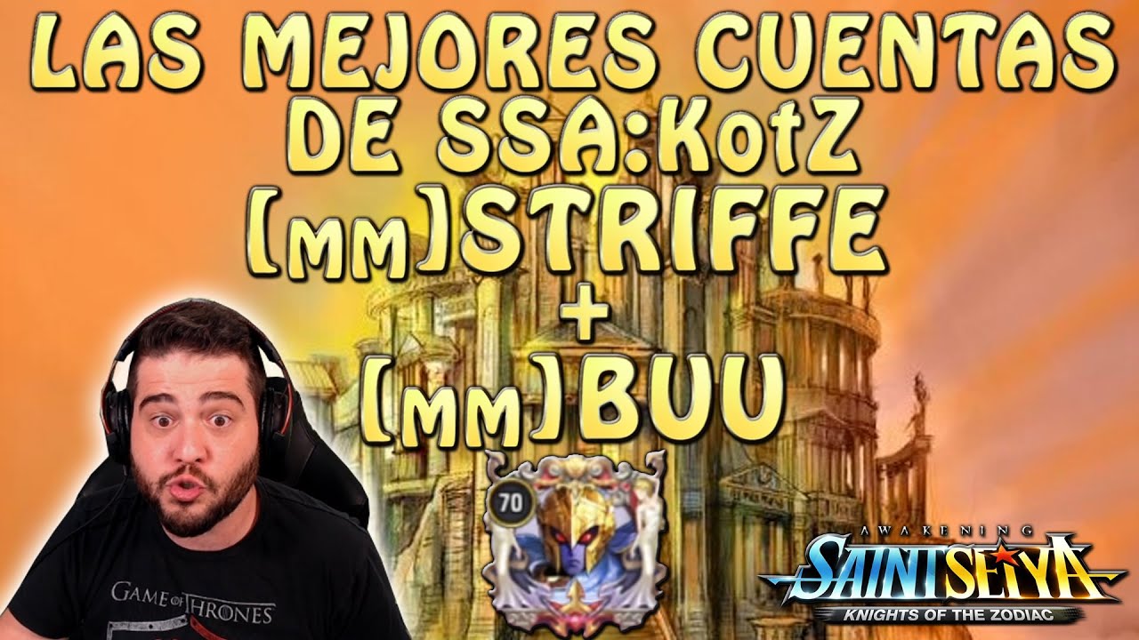 CUENTAS NIVEL OLIMPO: [MM]STRIFFE & [MM]BUU!! DOBLE REVIEW CON PRAFATAS! Saint Seiya Awakening