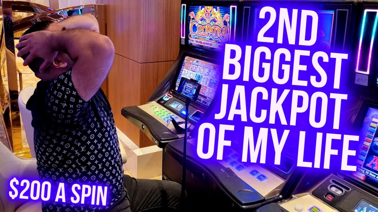 2nd BIGGEST JACKPOT Of My Life ! Winning Mega Bucks On Slot Machine