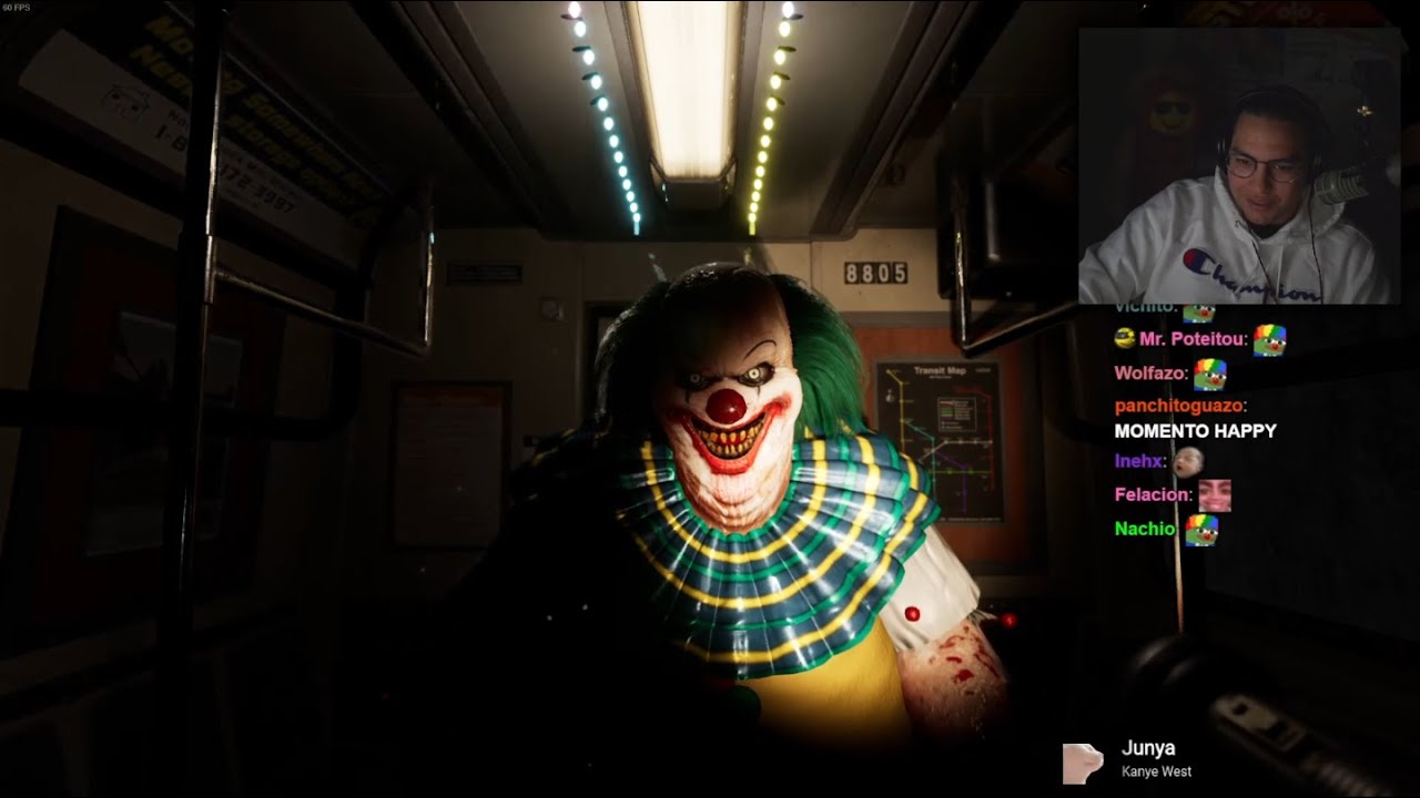 CristianGhost jugando juegos de miedo (Parte 1/2) - CristianGhost Live 24/10/2021