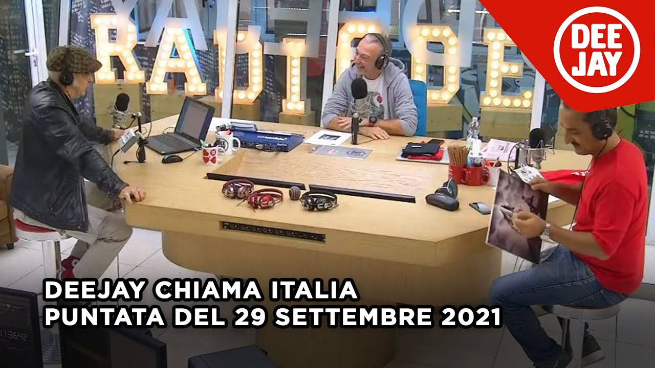 Deejay Chiama Italia - Puntata del 29 settembre 2021 / Ospite Davide Van De Sfroos