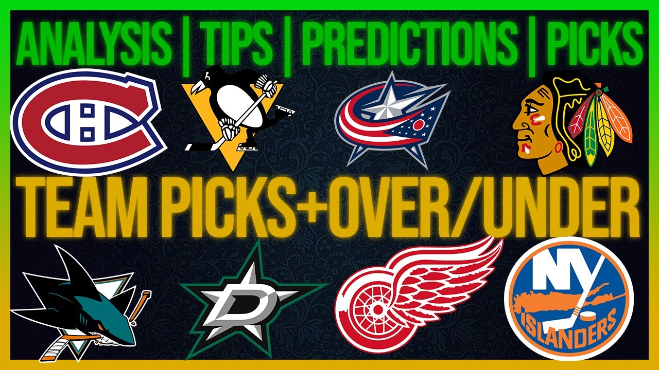 FREE NHL 10/19/21 Picks and Predictions Today Over/Under NHL Betting Tips and Analysis
