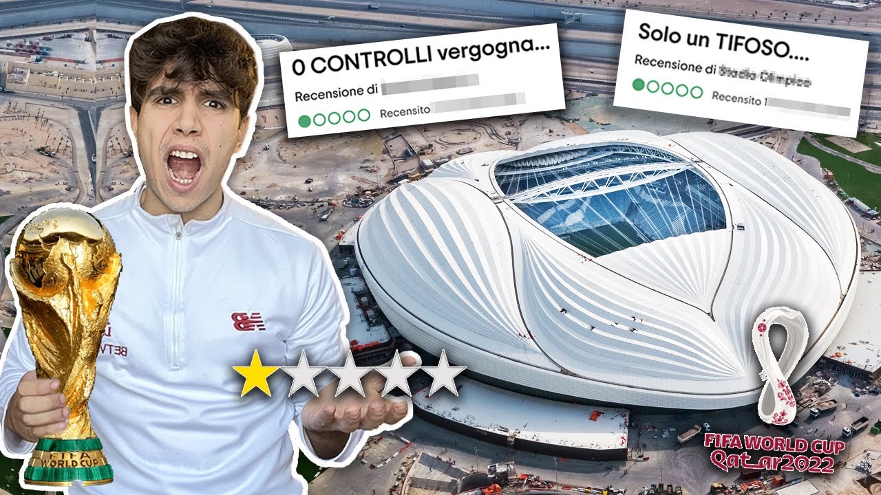 ⚽️? Ho provato lo STADIO PEGGIO VALUTATO dei MONDIALI QATAR 2022 QF. ed ho trovato questo...