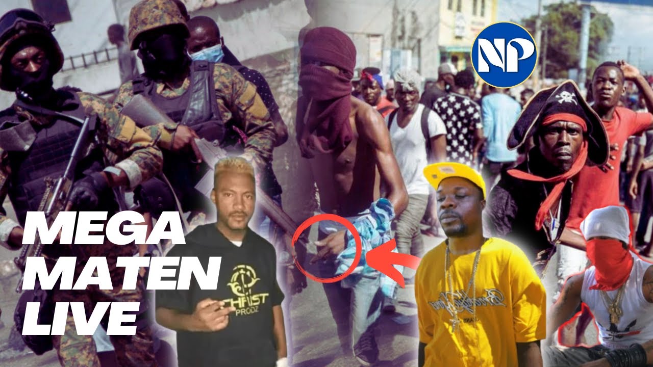 Jounal Mega Maten- Chèf gang Izo ak Ti Lapli achte Matisan lajan kontan/ Men kòman ayiti leve 14/21