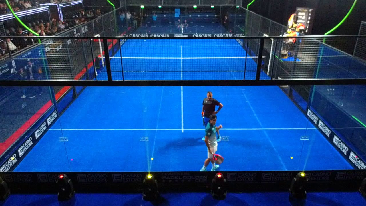 Padel Wall: Casino Estoril Padel Golden Cup 2019 / POR - ESP (masculinos)