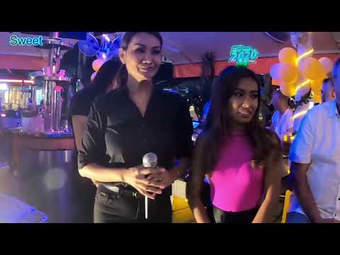 Sexy Party at Hooters Sexy Hot Thai Bar Girls Walking Street Pattaya Thailand Nightlife Hot Bangkok