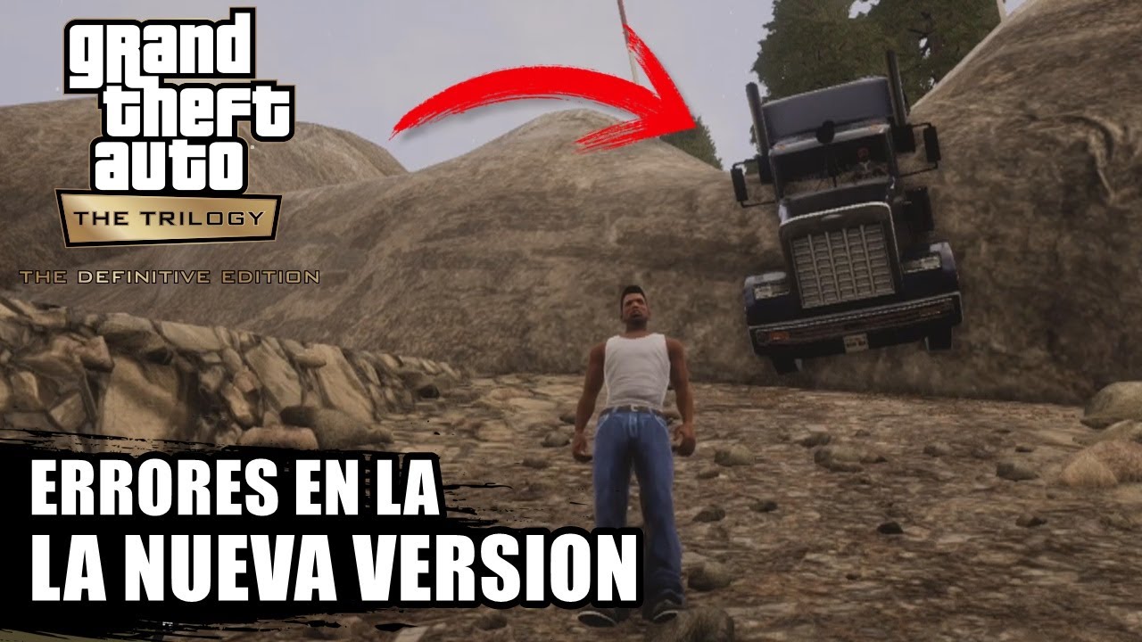 Bugs de la version nueva de GTA San Andreas: The Definitive Edition - Jeshua Games