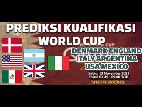 PREDIKSI BOLA MALAM INI 12 - 13 OKTOBER 2021 |? PREDIKSI PARLAY KUALIFIKASI WORLD CUP | PREDIKSI U21