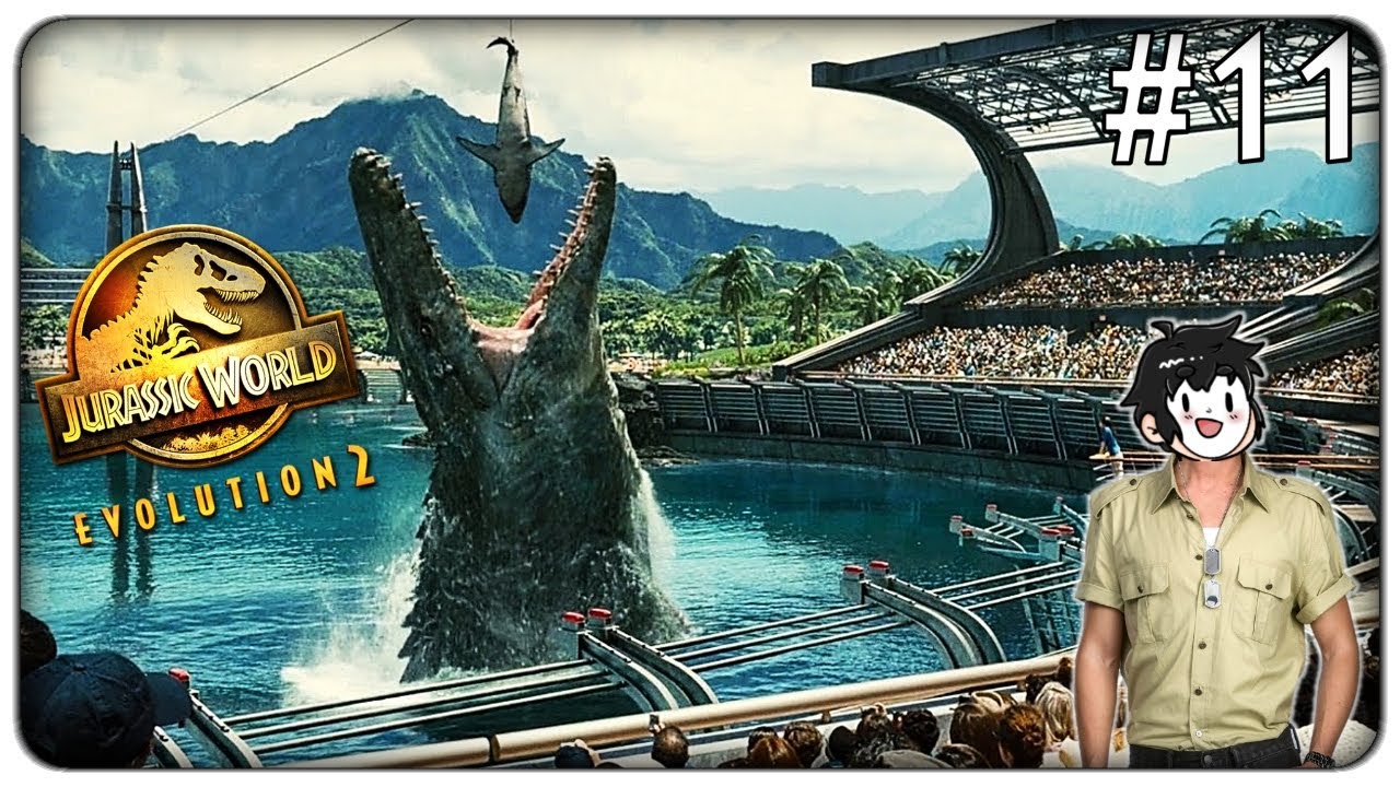 ARRIVA IL GIGANTESCO MOSASAURO E UN URAGANO DISTRUGGE TUTTO | Jurassic World Evolution 2 - ep. 11