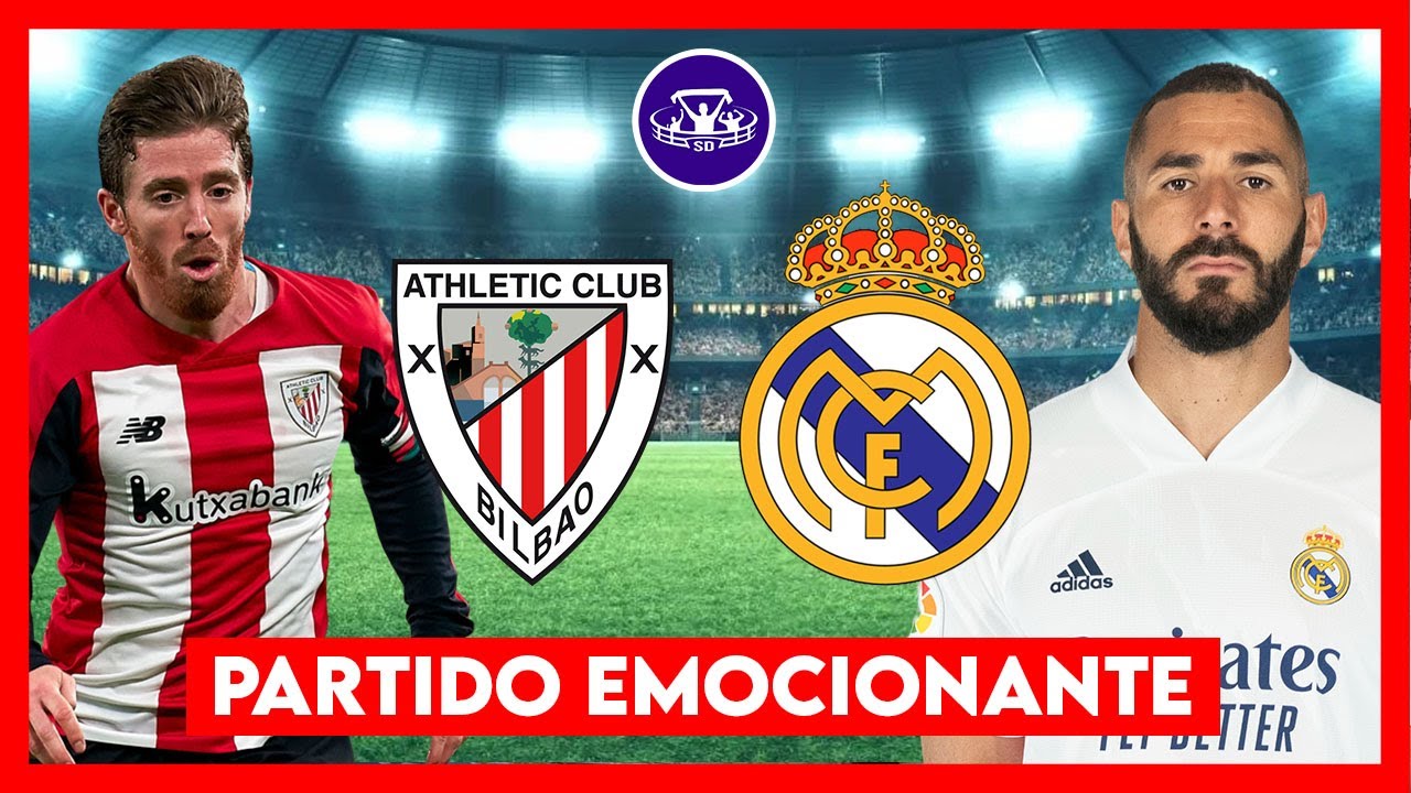 Athletic Club Bilbao vs Real Madrid EN VIVO ⚽ ¡JUEGA EL PUNTERO! ? Liga de España solo audio
