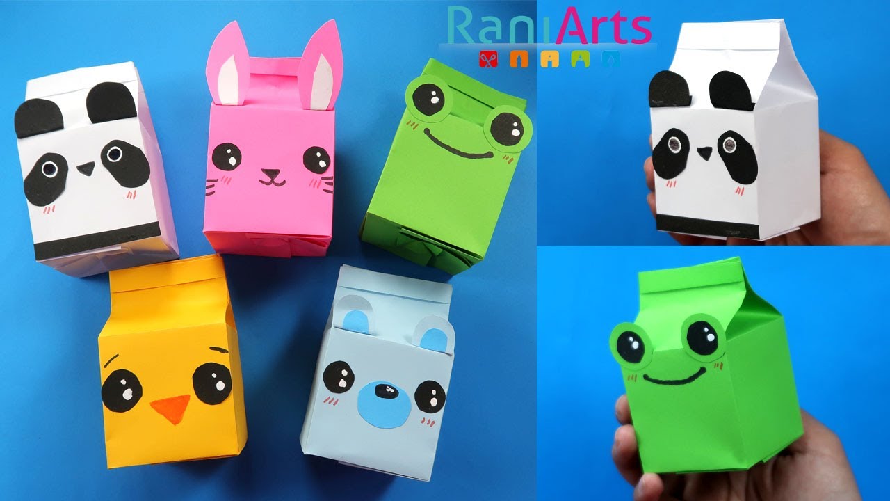 CAJITAS DE REGALO KAWAII - DIY - FÁCIL
