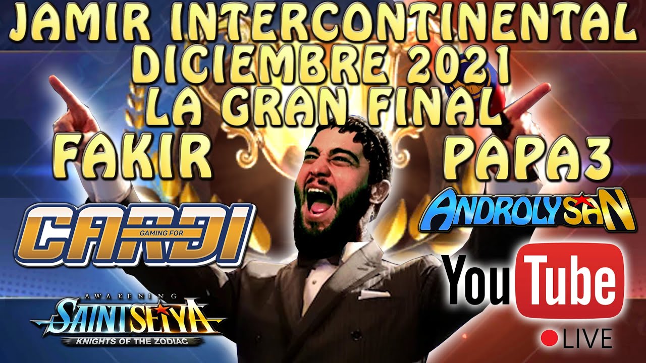 JAMIR INTERCONTINENTAL DICIEMBRE 2021 - LA GRAN FINAL CON @Cardi!! Saint Seiya Awakening