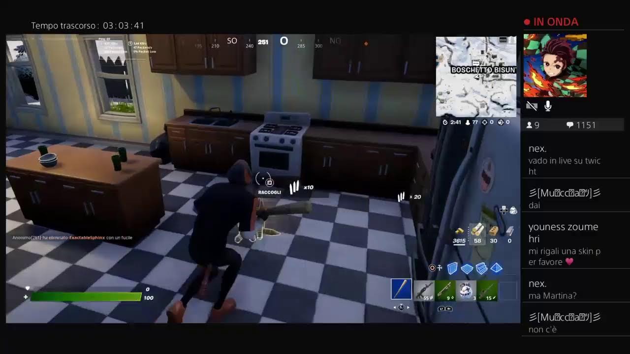 LIVE FORTNITE ITA - SFILATE DI MODA!!!