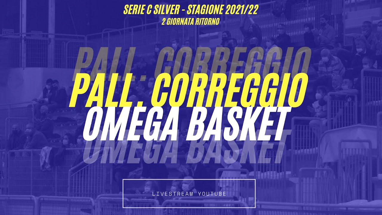 Pallacanestro Correggio - Omega Basket