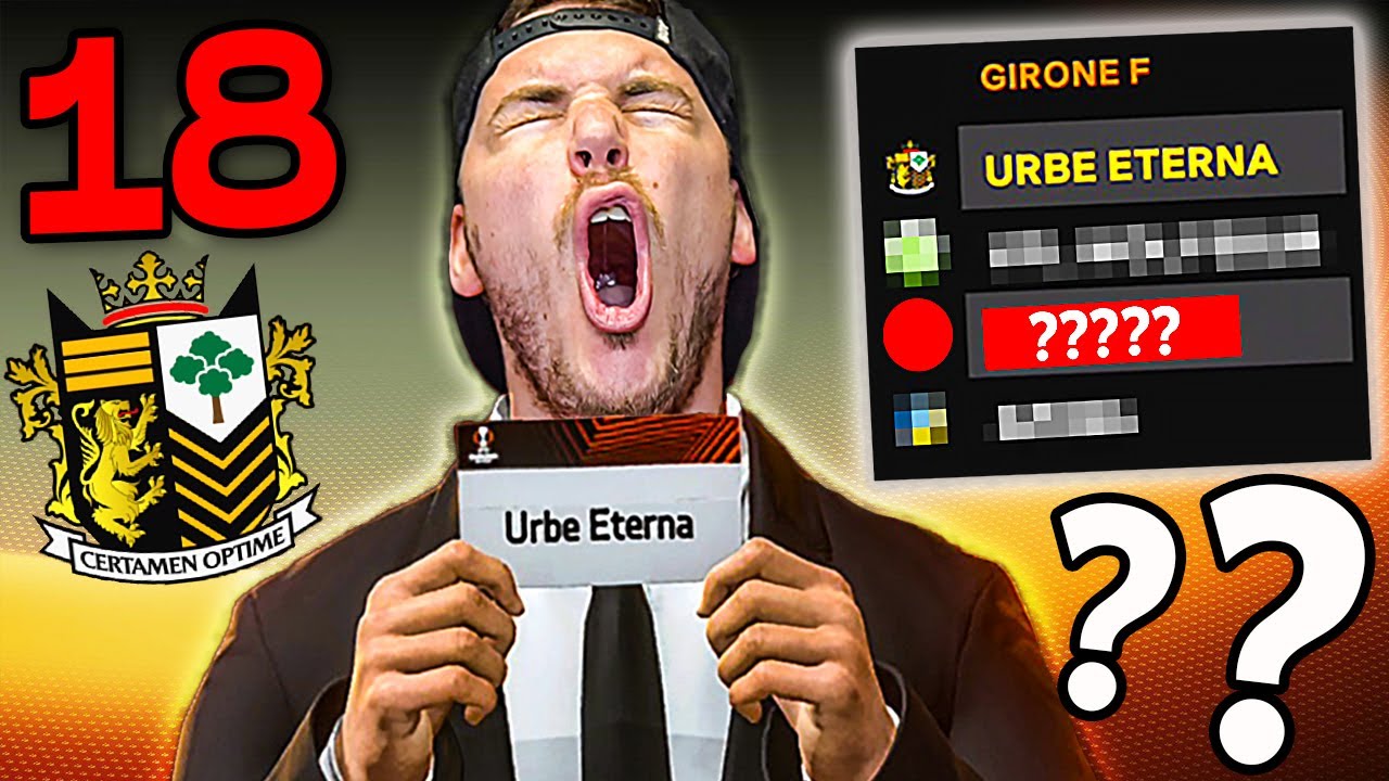 QUESTE SONO LE NOSTRE AVVERSARIE in EUROPA LEAGUE... - FIFA 22 CARRIERA PS5 #18