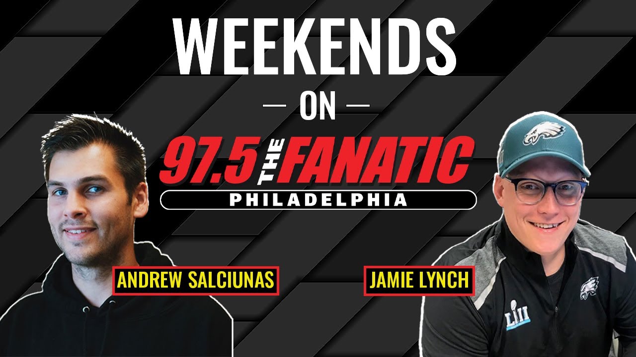 Andrew Salciunas and Jamie Lynch on 97.5 The Fanatic 1/23/2022