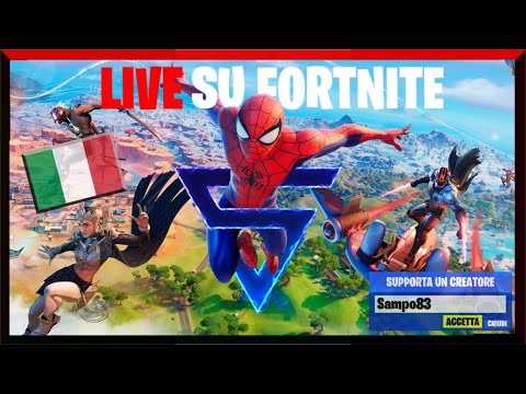 GGIOCO IN CREATIVA CON VOI - FOOOVVVTNITE [ITA] #LIVE