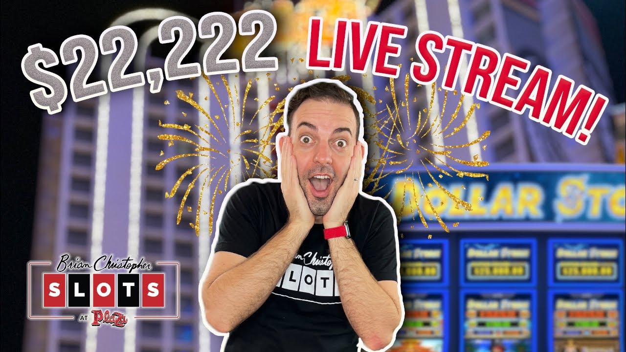 ? $22,222 "TWOsday" Casino LIVE from Plaza Las Vegas! ?