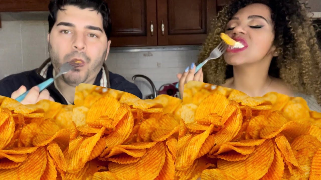 EATING SHOW MUKBANG ITA con le PATATINE PIÙ BUONE DI SEMPRE!