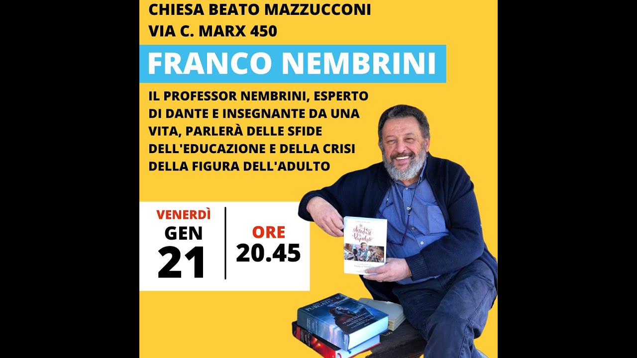 Incontro con il prof Franco Nembrini - 21-01-2022