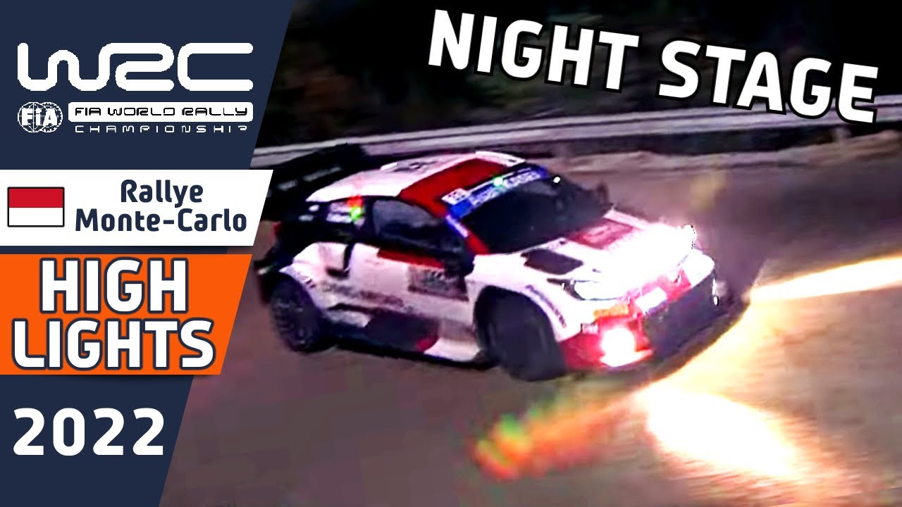 WRC Rally Highlights : Day 1 WRC Rallye Monte-Carlo 2022
