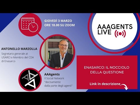 #90 - ENASARCO: IL NOCCIOLO DELLA QUESTIONE con Antonello #Marzolla