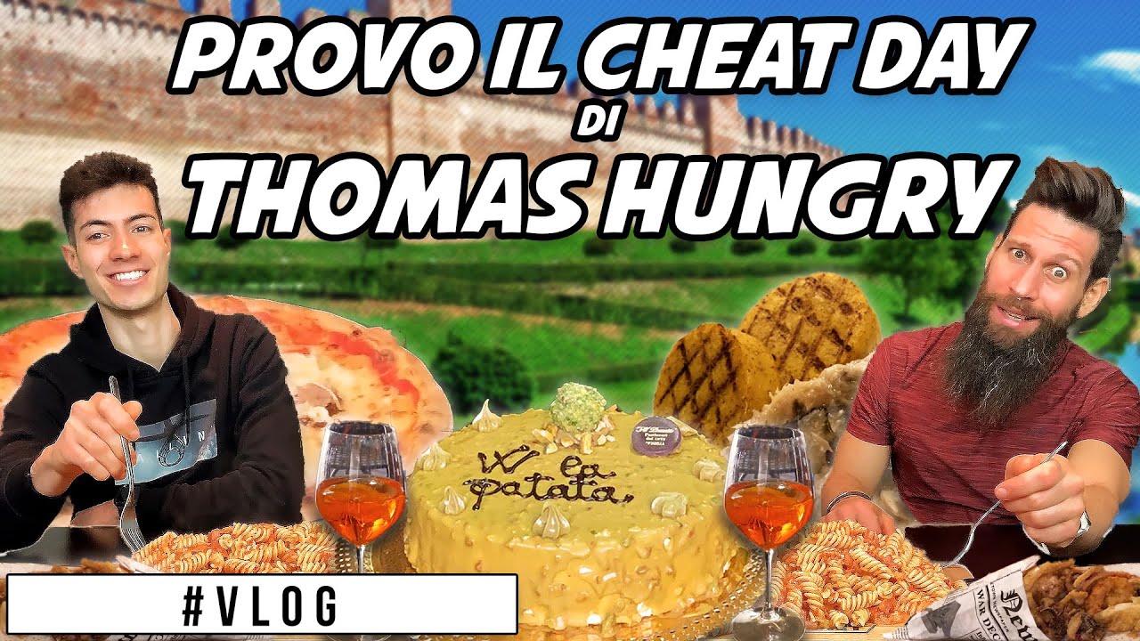Provo il CHEAT DAY di THOMAS HUNGRY - CHEAT LIKE - Full Day of Cheating ft Thomas Hungry | VLOG