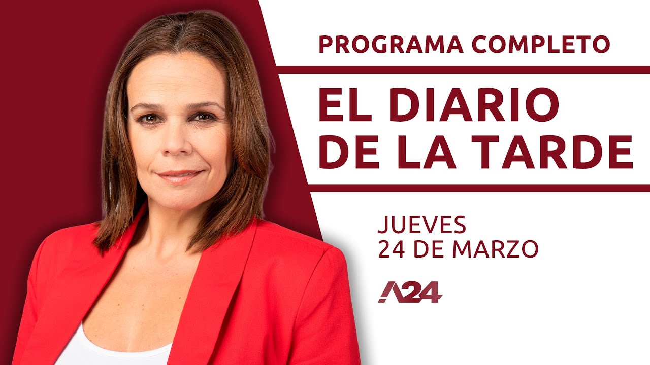Temporal + Actos Día de la Memoria + Marcelo Moura#ElDiarioDeLaTarde I PROGRAMA COMPLETO 24/03/2022