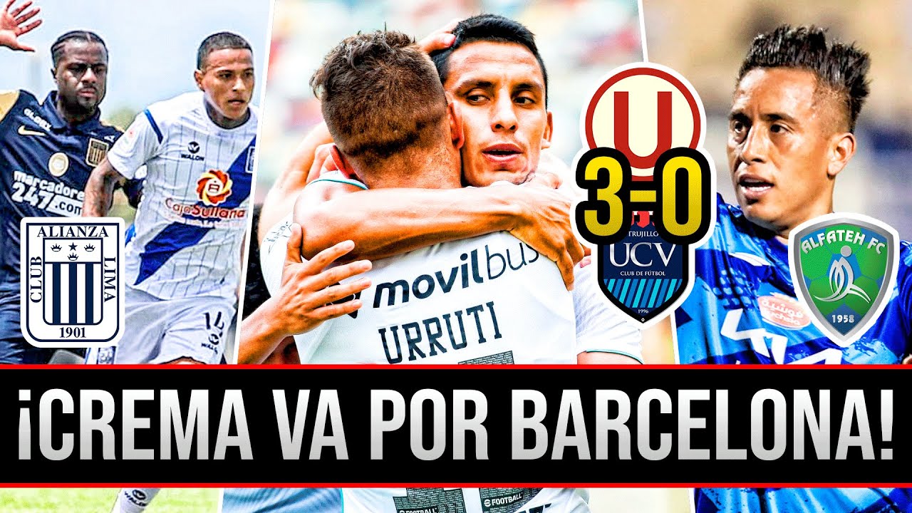 UNIVERSITARIO GOLEÓ 3-0 A VALLEJO Y VA POR BARCELONA! | ALIANZA LIMA CAYÓ EN SULLANA | DOBLETE CUEVA