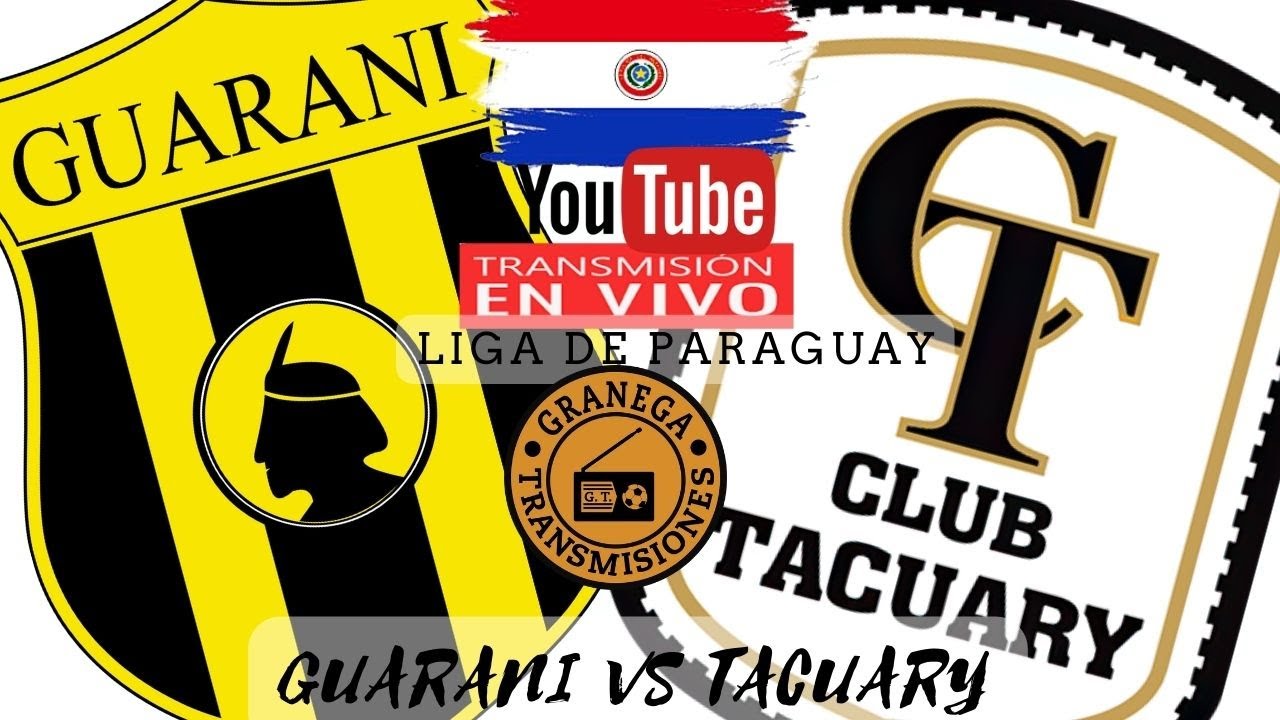 GUARANI vs TACUARY EN VIVO - LIGA DE PARAGUAY JORNADA 8