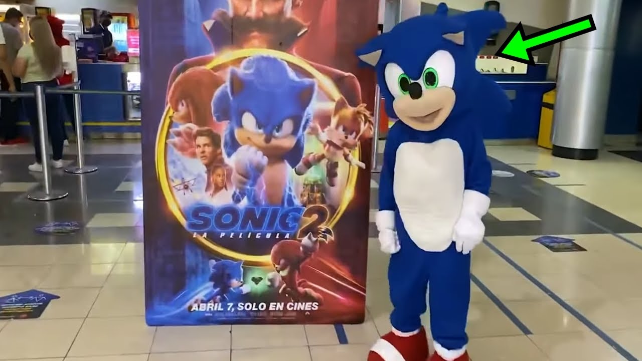 NADIE IMAGINÓ el porque este NIÑO todos los días va al CINE DISFRAZADO de SONIC