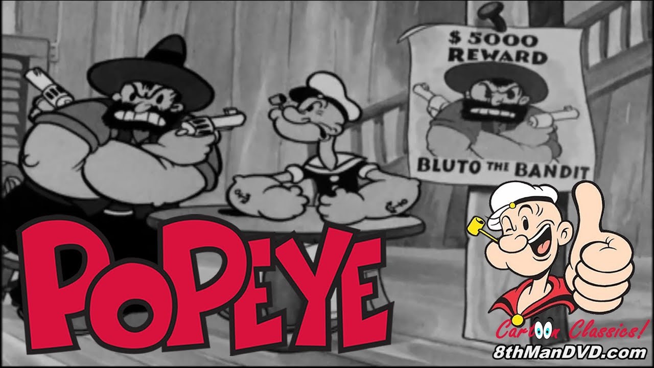 POPEYE THE SAILOR MAN: Blow Me Down! (1933) (Remastered) (HD 1080p) | William Costello