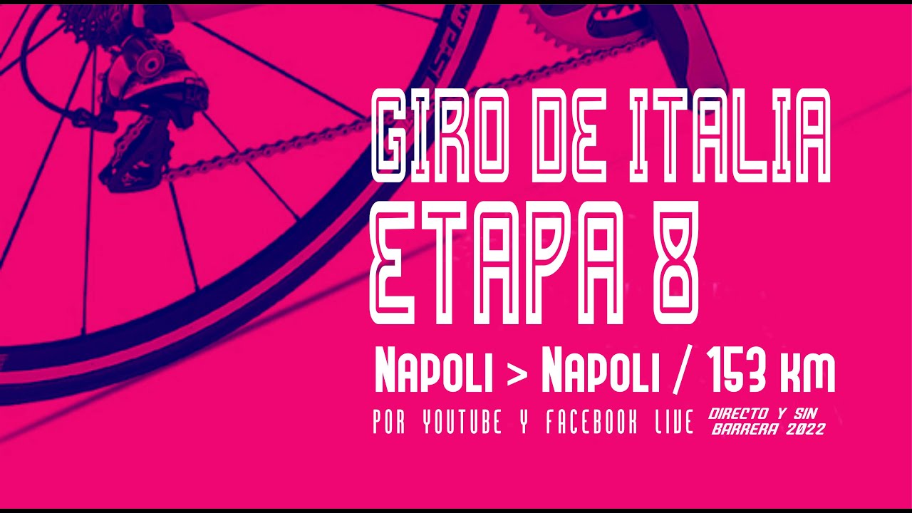#EnVivo Giro de Italia 2022 - Etapa 8 (153km) Llana en Directo y Sin Barrera #NarradoresDeAmerica