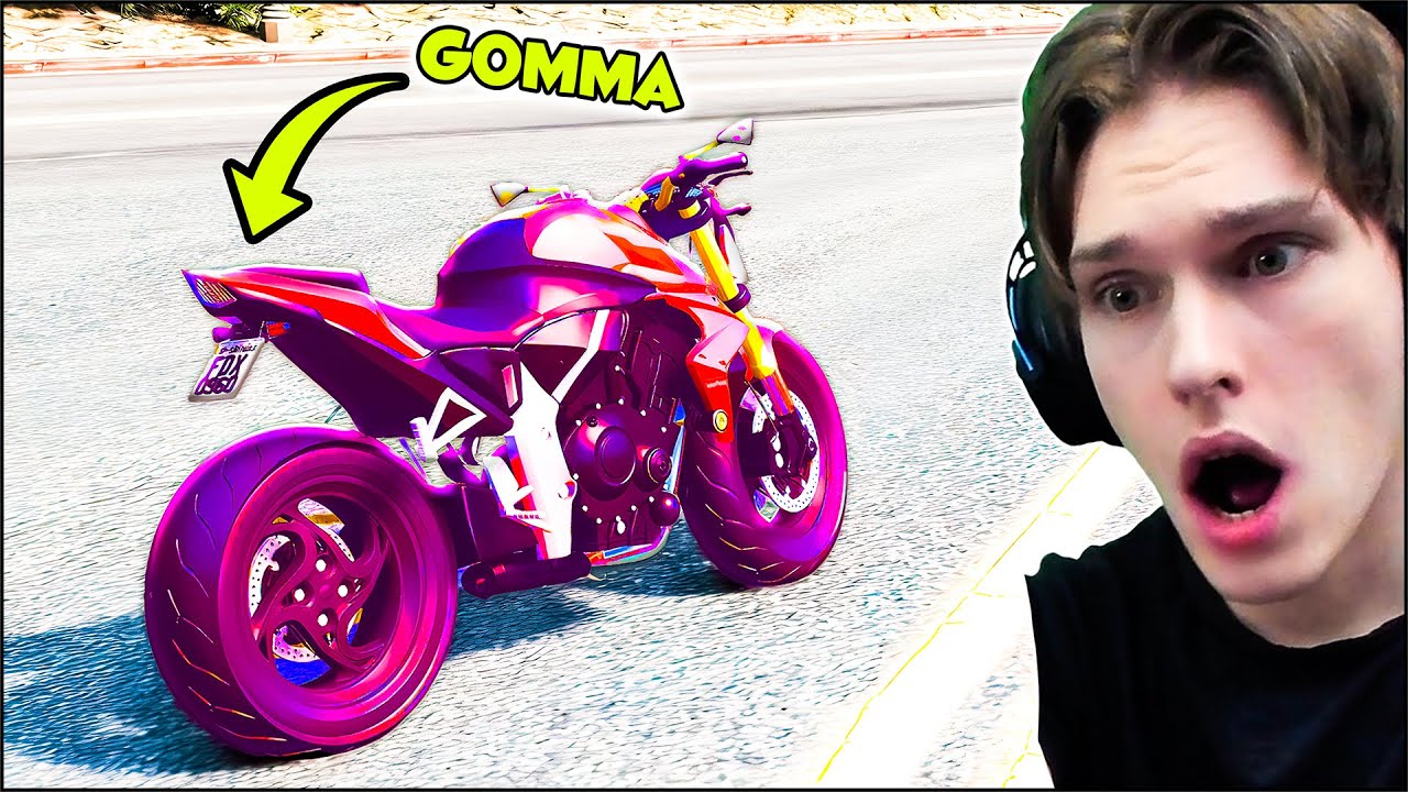 GTA 5 ma TUTTI I VEICOLI sono DI GOMMA (Anche le Moto)
