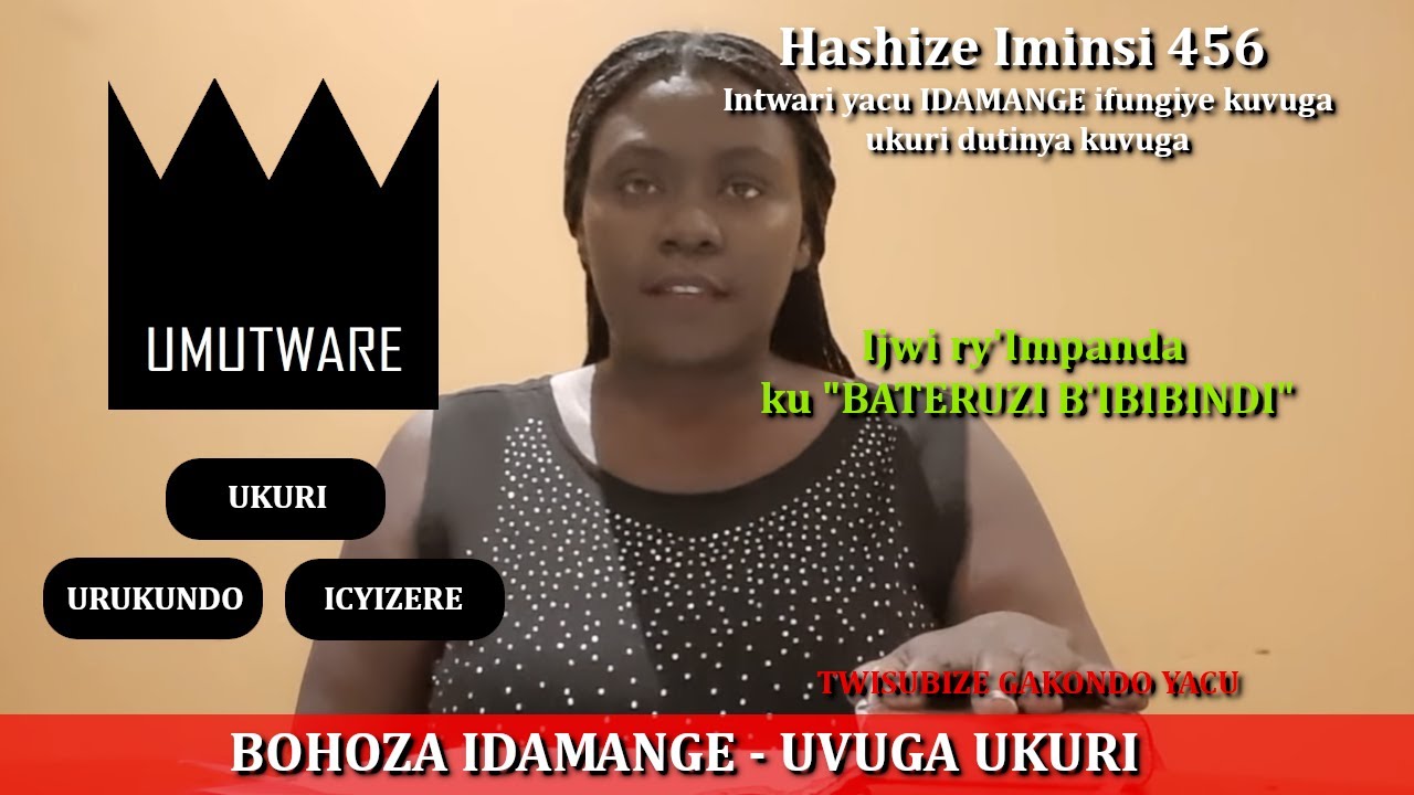 Ijwi ry'Impanda Ku "Bateruzi b'Ibibindi"  #Idamange