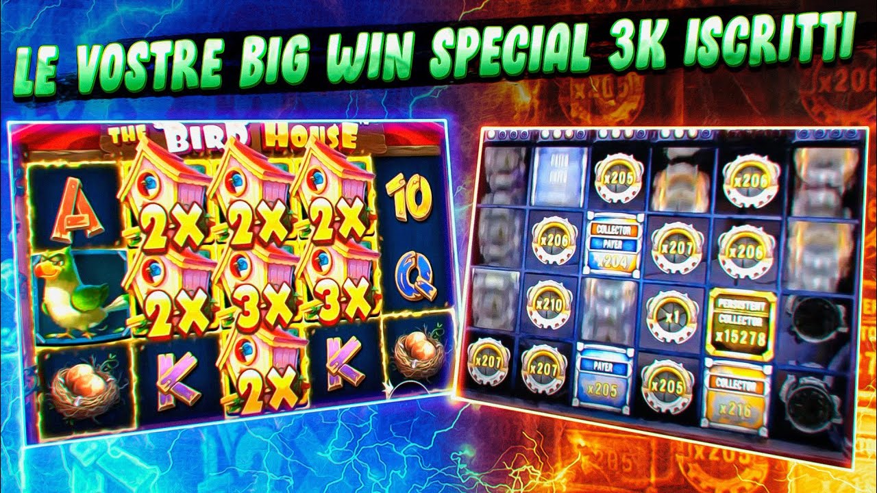 SLOT ONLINE!?LE VOSTRE BIG WIN SPECIAL 3K ISCRITTI!??? Community BIG WINS ITALIA?*Grazie per i LIKE!
