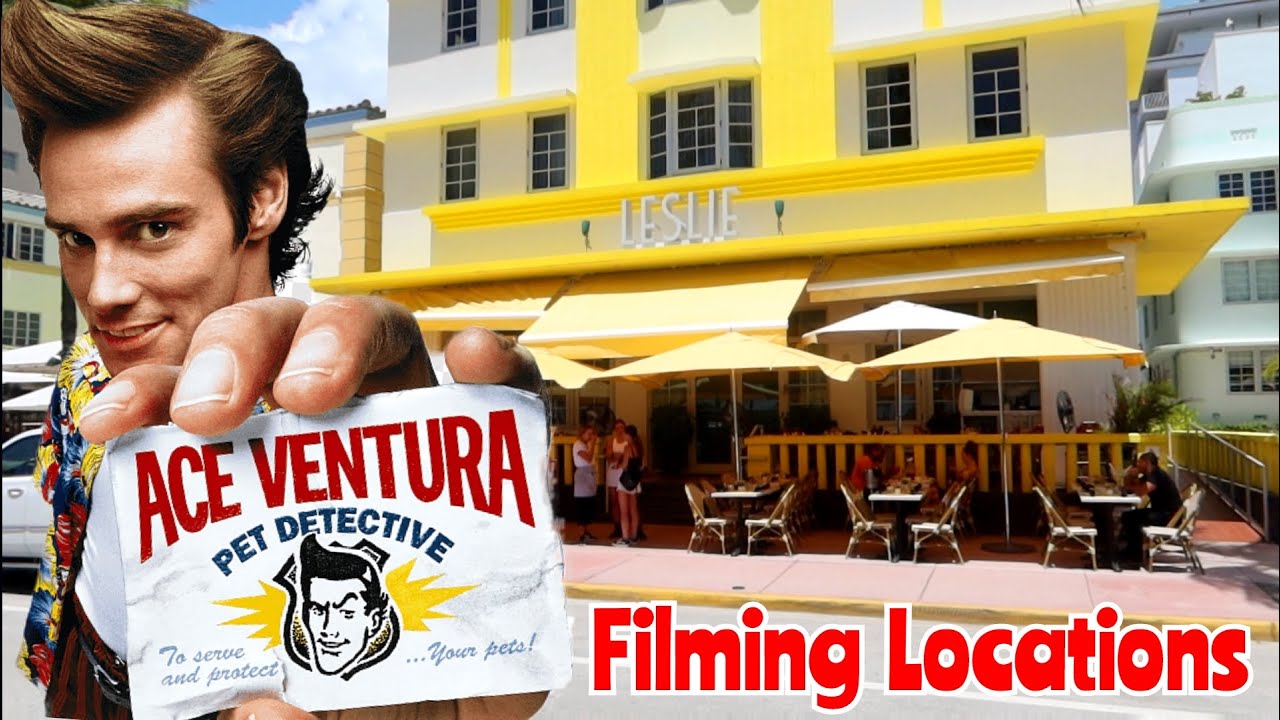ACE VENTURA Pet Detective Filming Locations | MIAMI, FL | Jim Carrey