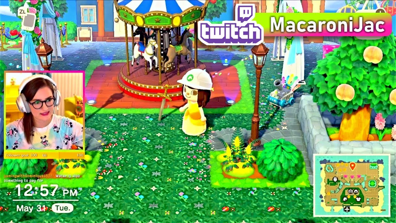 LIVE? from Twitch - Disneyland Island Decorating!?? / ANIMAL CROSSING NEW HORIZONS
